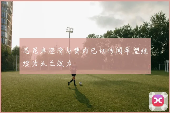 恩昆库澄清与费内巴切传闻希望继续为米兰效力